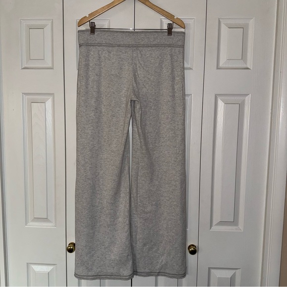 VTG Y2K pink victorias secret wide-leg sweatpants size L/Long 33 - Picture 5 of 10